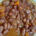 El cooksnap de edu cuando hizo Judías pintas con chorizo y tocino.