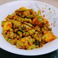 pinky makhija का कुकस्नैप जब उन्होंने बीन्स सब्जी(beans sabzi recipe in hindi) बनाया था।