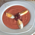 El cooksnap de pecha frutos cuando hizo Salmorejo.