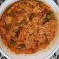 El cooksnap de Jonhyclaudya cuando hizo Arroz a la primavera con macedonia de verduras.