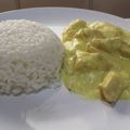 El cooksnap de Danierl cuando hizo 🍗Pollo al curry con arroz.