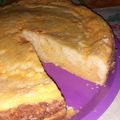 El cooksnap de Lorena varela cuando hizo Torta imposible con flan y bizcochuelo en caja, súper fácil.