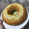 El cooksnap de Camila cuando hizo Budín de limón. Súper húmedo y esponjoso.