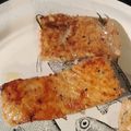 El cooksnap de Rocio Torres cuando hizo Salmón al romero.