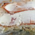 Cooksnap από Ismini στη συνταγή Τυλιχτές μελιτζάνες με μπέικον και κρέμα γάλακτος