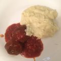 El cooksnap de Yami cuando hizo Albóndigas de lentejas.