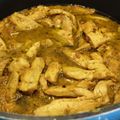El cooksnap de Noemi Yanira cuando hizo Pechuga de pollo con yogurt y curry.