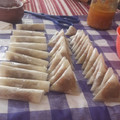 El cooksnap de El Guorgi cuando hizo Briwat de almendras.