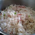 suemei's cooksnap of when they made Bacon Rice.