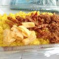Cooksnap dari Andriyani Arifin untuk resep Nasi kuning plus hintalu masak habang khas Banjar