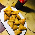 Mamie's kitchen 's cooksnap of when they made Fried Samosa.