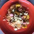 El cooksnap de Carmen Cenzano cuando hizo Arroz con salchichas viena (fácil de preparar).