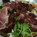 El cooksnap de Hernan Diego Martin cuando hizo Ensalada de Burrata, espinaca y tomates secos.