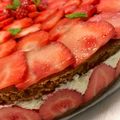 Cooksnap de massaro sur la recette Fraisier rustique