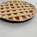 El cooksnap de Angelica Pimentel cuando hizo Pie de Manzanas.