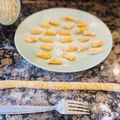 Agi Medeiros Cooksnap-ja, amikor elkészítette a(z) Sütőtökös gnocchi mascarponés sajtszósszal receptet.