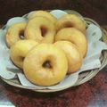 Cooksnap dari Zah Hidraaz untuk resep Eggless Pumpkin Donut