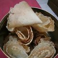 Cooksnap dari sitifitria untuk resep Opak Gambir Wijen / Semprong