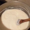 El cooksnap de Analia Sabino cuando hizo Salsa blanca.