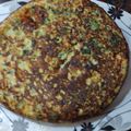 El cooksnap de Dulzuras Cari cuando hizo Tortilla de zapallitos verdes.