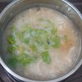 Cooksnap của Cau Hai khi họ làm theo món Cháo khô mực