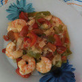 El cooksnap de Esme cuando hizo Gambas con verduras!!!😋🍤.