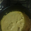 El cooksnap de Cinahy cuando hizo Pollo en crema.