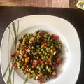 El cooksnap de irene M cuando hizo Guisantes con jamón.