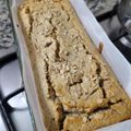 El cooksnap de Gabi cuando hizo Budín fit proteico (cero harinas cero azúcar) de avena y banana.