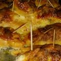 El cooksnap de Vicko Huesca cuando hizo Pechugas rellenas de flor, queso y tocino.