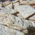 El cooksnap de Selly Mendez cuando hizo Galletitas saladas con semillas súper fáciles!!! Dos opciones".