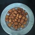 Preeti Chawla 's cooksnap of when they made Meethe pare.