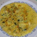 El cooksnap de ohlala_maite cuando hizo Tortilla jugosa de calabacín con queso feta y tomillo.