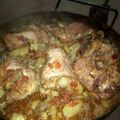El cooksnap de ivanurdangarin cuando hizo Pollo a la criolla en disco de arado.