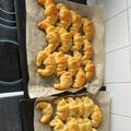 El cooksnap de Lorena Agüero cuando hizo Medialunas de Manteca.