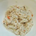 Cooksnap dari Novi Herawati untuk resep Nasi Tim Daging Sapi (MPASI 8m+)