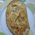 simonemo97 Cooksnap-ja, amikor elkészítette a(z) Tojásos pirítós gazdagon receptet.