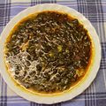 El cooksnap de Mari Carmen cuando hizo Potaje de espinacas al estilo de mi madre.