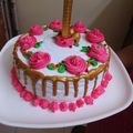 Geeta Panchbhai का कुकस्नैप जब उन्होंने वनीला केक (vanilla cake recipe in Hindi) बनाया था।