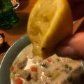 Zsolt Kovács Cooksnap-ja, amikor elkészítette a(z) Tárkonyos-tejszínes ragu leves receptet.