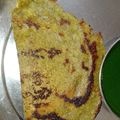 ishika sharma का कुकस्नैप जब उन्होंने पालक मूंग चीला(palak moong dal chila recipe in hindi) बनाया था।