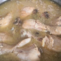 El cooksnap de damy cuando hizo Muslos de pollo con champiñones al ajillo.