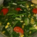 Cooksnap dari Dinar Gardenia untuk resep Sayur Bayam Jagung Manis