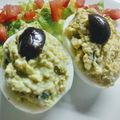 El cooksnap de graciela martinez IG @gramar09ok ☺💗 cuando hizo Huevos Rellenos de Palta y Queso 🧀 Azul.