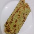 El cooksnap de Rafricana cuando hizo Crepes salados de calabacín y albahaca.