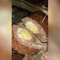 El cooksnap de Naty Argain cuando hizo Pan de carne relleno.