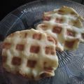 El cooksnap de Fiorella Delfino Presa cuando hizo Waffles saludables.