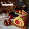 Cooksnap dari Kiena untuk resep Bolu Gulung Kukus Batik *gluten-free & pewarna alami