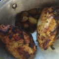 El cooksnap de Juanjo Delgadillo cuando hizo Pierna y Muslo a la Mostaza y Miel.