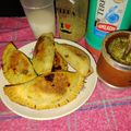 El cooksnap de Lucas Javier Acosta cuando hizo Empanadillas de batata.